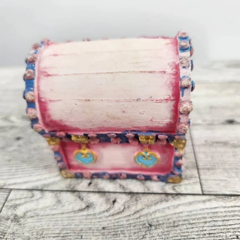 Pink Fish Tank Treasure Chest Aquarium
